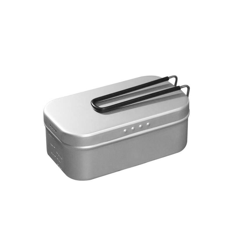 Japanese Style Aluminum Alloy Pressure Relief Bento Box 800ML