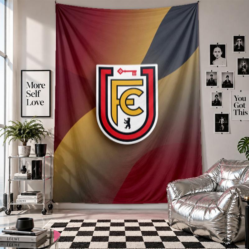Union Berlin FC Wall Tapestry Home Decor Wall Hanging Cloth for Bedroom Living Room Background