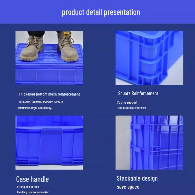 Shengbilai Heavy-Duty Plastic Tool Storage Box