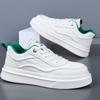 Spring and Autumn New Men's Lightweight Casual Leather Shoes Men's Handmade Online Sports Style Versatile Board Shoes