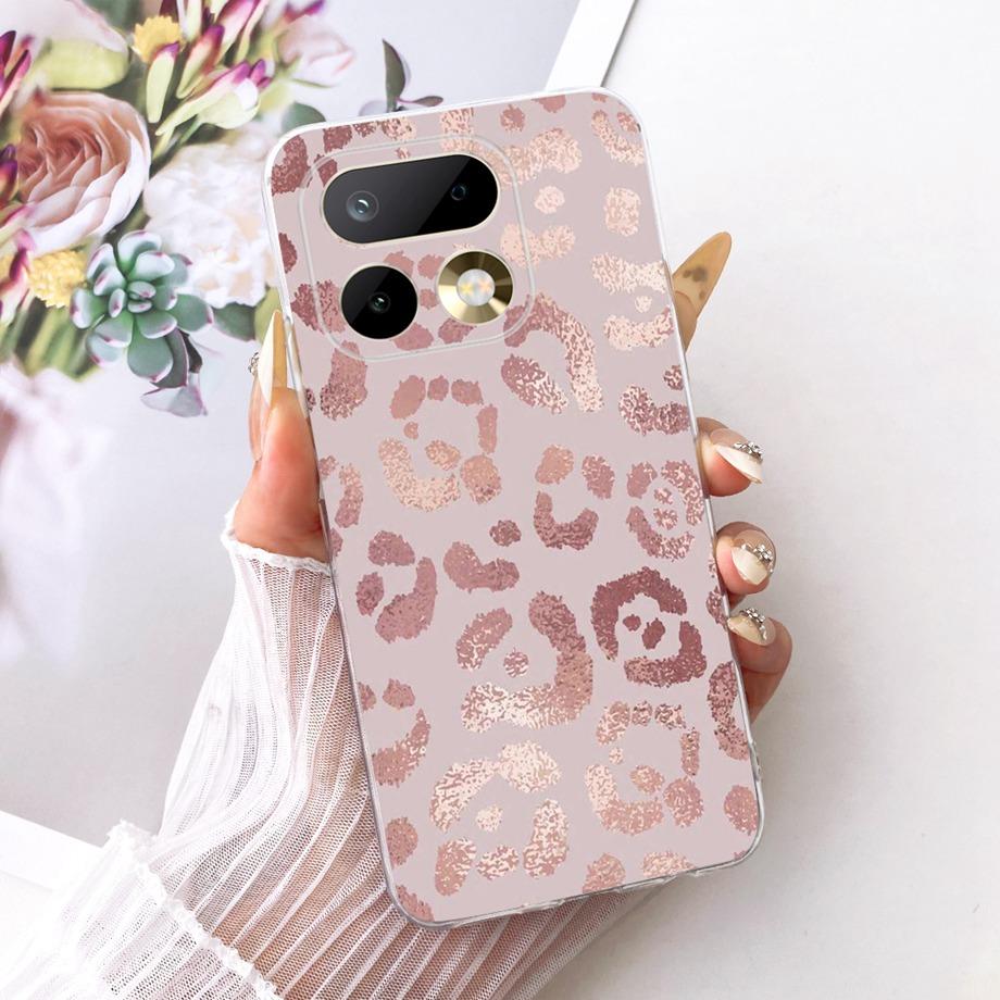 Für Realme 16 Pro Pro+ Handyhülle Weiche Klare Silikonhülle Schmetterling Drache Katze Blumengemälde Bumper RMX5121 RMX5131 Fundas