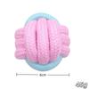 Cotton Rope Dog Toy Set: Durable, Unchewable Teething Rope Ball for Cats and Dogs