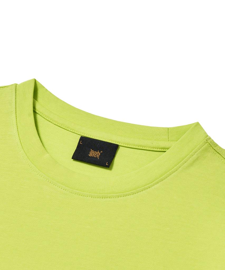 BROWNBREATH Learn Tee - Lime