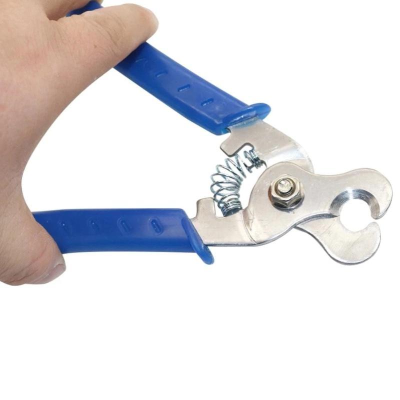 Livestock Ear Tag Remover Pliers Rust Resistant Carbon Steel Tool for Cattle Sheep Goat Pig Animal Raising Farm