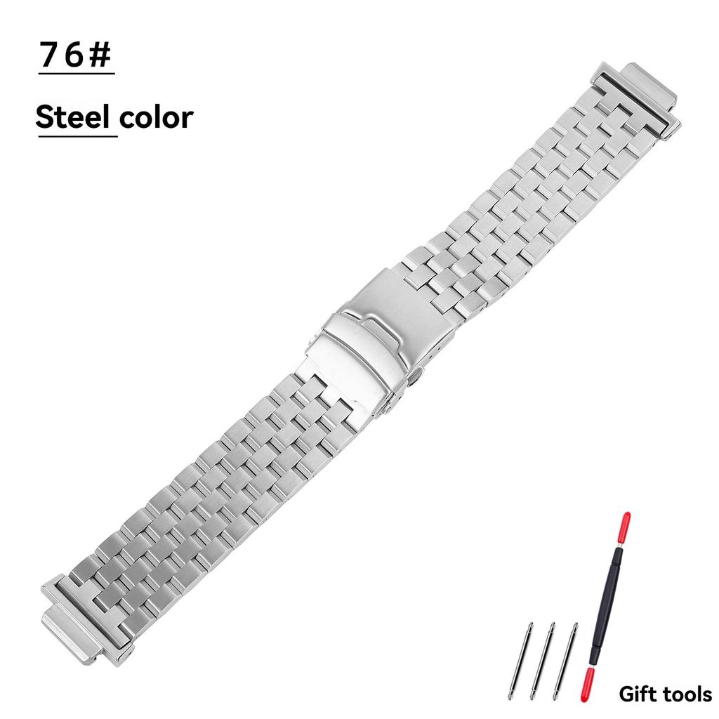 GA-2100 metalen horlogeband Voor Casio ga2100 GA-2110 GA-B2100 GBM-2100 gemodificeerde RVS Horlogeband accessoires