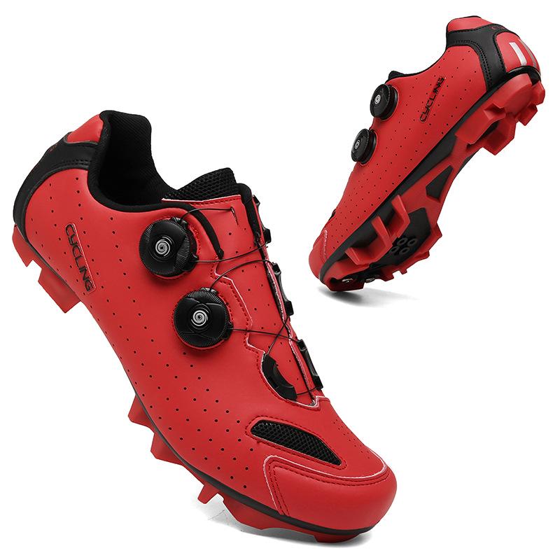 Mountain Outdoor Sports Cycling Shoes with Hard Sole and Road Cycling Lock