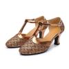 Women Girls Indoor Ballroom Tango Salsa Latin Dance Shoes Party Heels 5.5cm Heels
