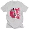 Anime Ghost Soldier Ghost In The Shell Pattern Print Cotton Hot Sale Unisex Shirt Summer New Oversized Neck Unisex Tshirt