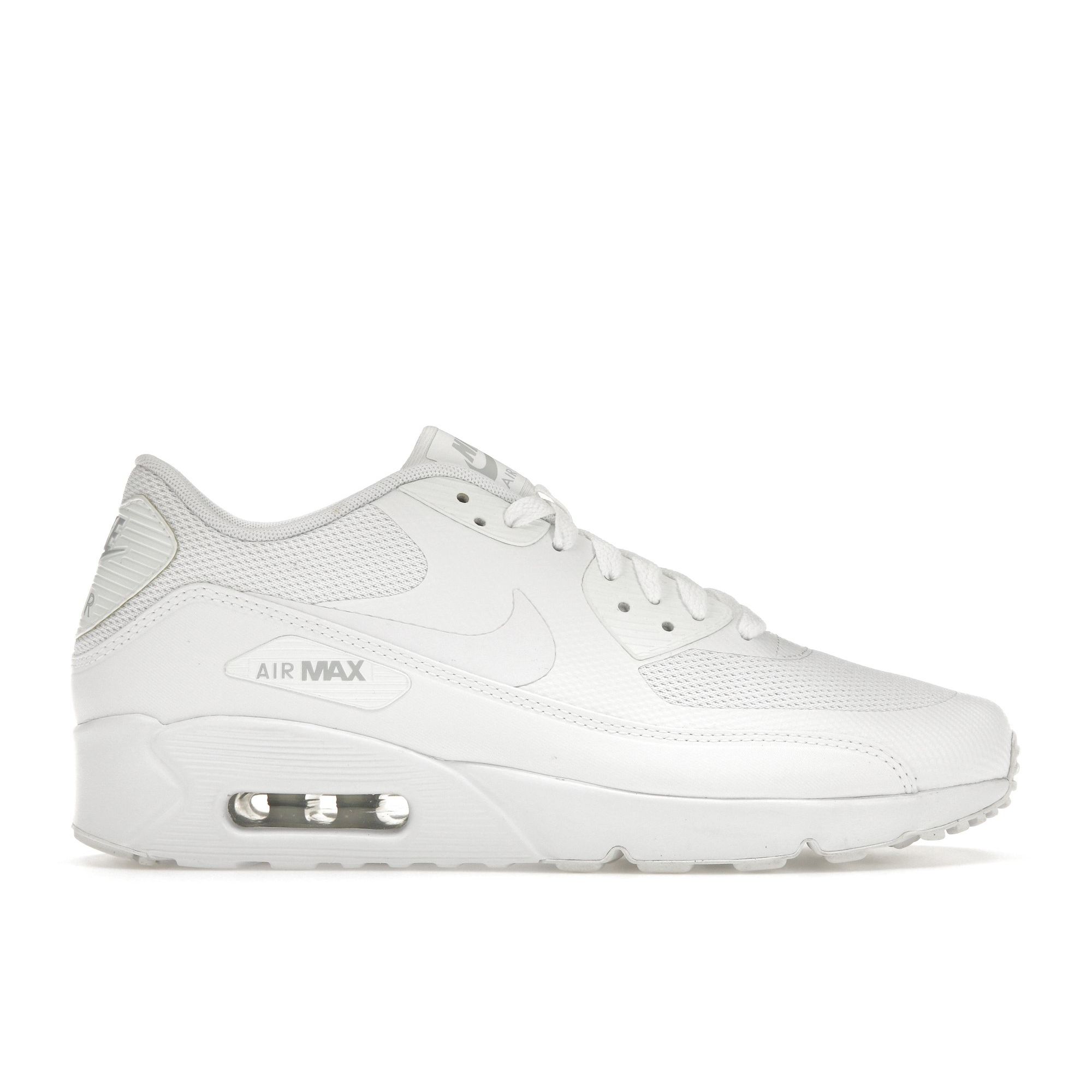

Мужские кроссовки Nike Air Max 90 Ultra 2.0 Essential Triple White бело-белые 875695-101