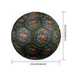 Dinosaur Glass Scene Round Football Size 5 Adult Ball Suitable for Training Matches and Outdoor Team.