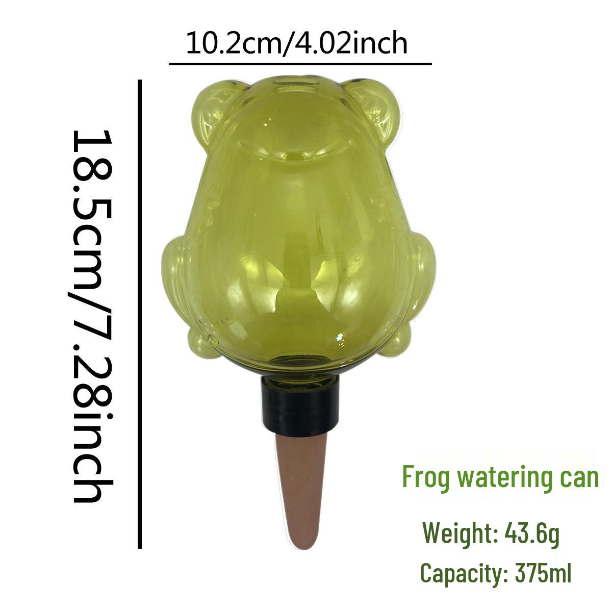

Frog-Themed Automatic Drip Irrigation Device for Lazy Gardeners