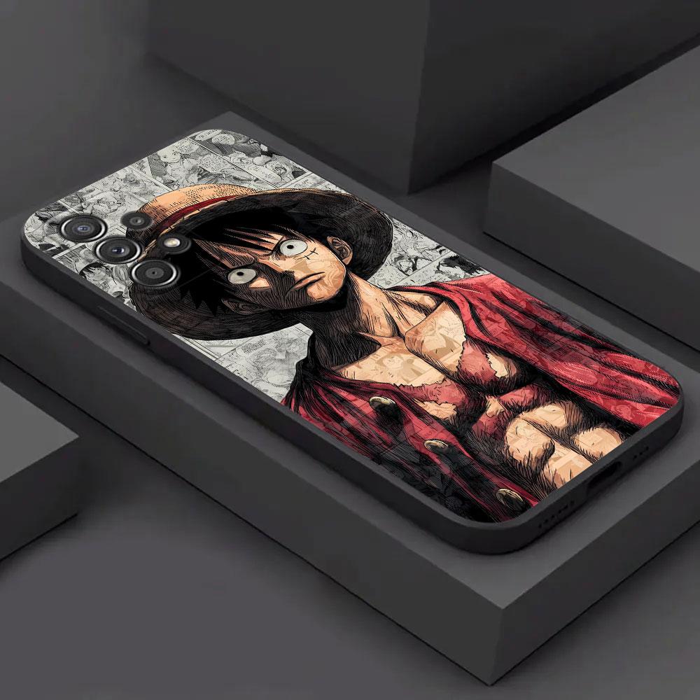 Ones Pieces Luffy Zoro Fashion Phone Cover For Samsung Galaxy A56 A57 5G A37 A55 A36 A26 A17 A07 A35 A34 A53 A54 A52 A73 72 Case