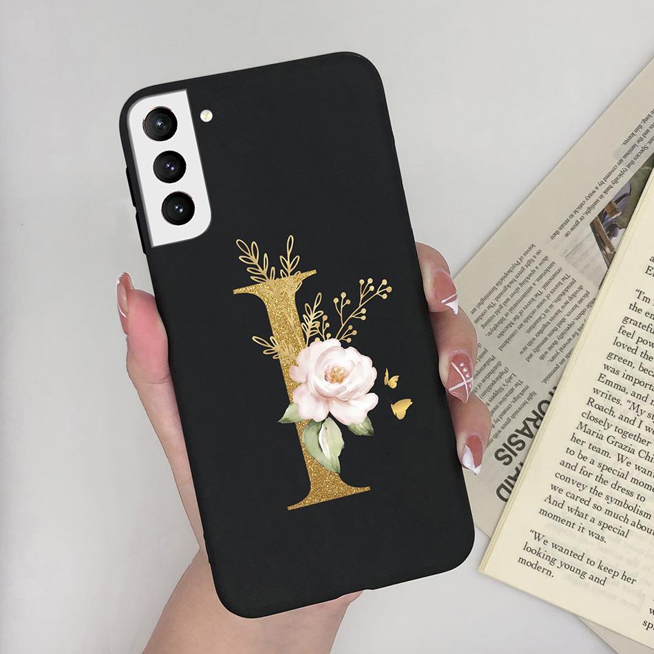 For Samsung S21 FE S21 Ultra Plus Case Slim Soft Cute Letters Cover For Samsung Galaxy S21 Plus 5G S21+ S 21 Ultra Phone Cases