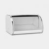 Boîte À Pain - BRABANTIA - Médium - Couverture Coulissante - Blanc - Métal
