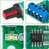 2 Stück Niederspannungs-Gleichstrommotor-Drehzahlregler Einstellbarer Treiber Gleichstrommotor Drehzahlregler Schalter mit Drehzahlreglerknopf