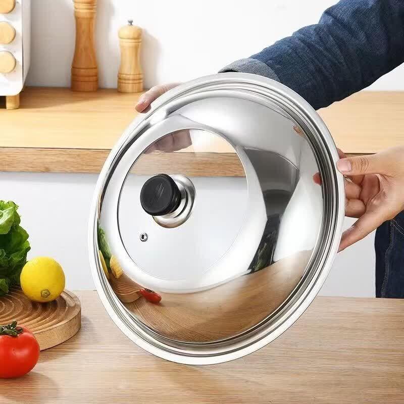 OEING Stainless Steel Wok Lid