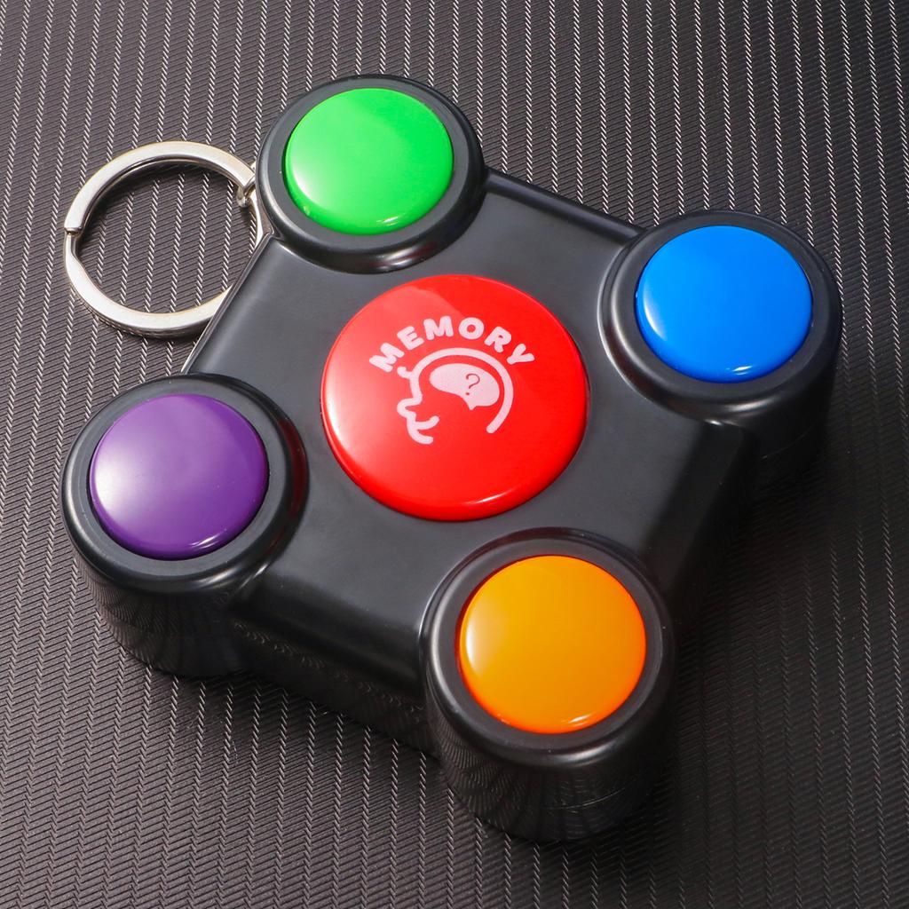 Puzzle- und Gedächtnistrainingsmaschine - Interaktives Denkentwicklungs-Gehirnspielzeug für Eltern und Kinder - Kreativer Blitz-Ton - Mini-Elekt