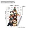 Happy Easter Window Stickers Cute Rabbit Eggs Carrot Electrostatic Glass Sticker Easter Decorations for Home Bunny Wall Decals