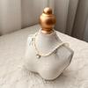 Velvety Necklace Exhibition Rack Adjustable Display System Dustproof Fabric For Retail And Home Decors