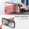Vertical Cards Solt Wallet Leather Case For iPhone 16 Pro Max 15 Plus 14 13 12 11 SE 2024 Vintage Bag Pocket Stand Holder Cover