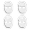 4Pcs/Set Car Door Stopper Cover Door Lock Protective Covers Styling For Tesla Model S Model X Model Y Cybertruck Model 3 Model Y