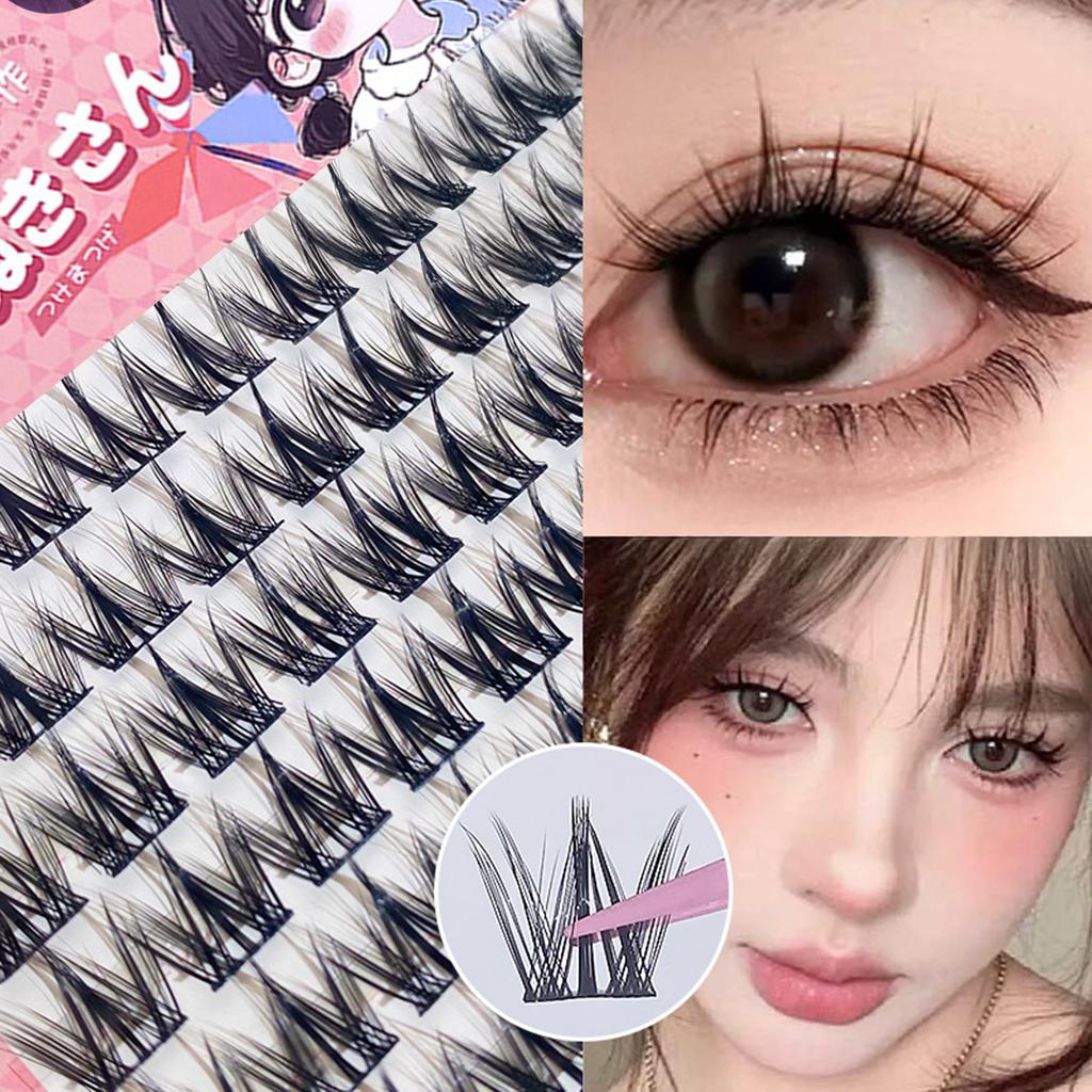 Daily Wispy Fluffy Lash Extension 3D Effect Individual Natural Lashes for Beginner & Proficients Friendly