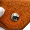 Hermes Porta-moedas Epsom Revan Gado Laranja Epsom Usado