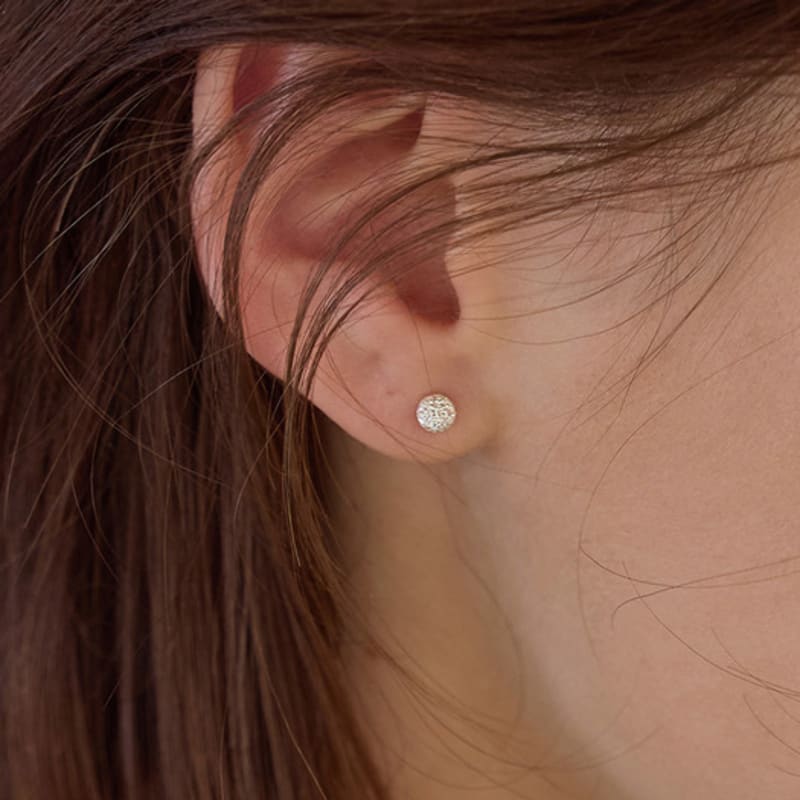 PAIGEFLYNN JEWELRY [925 Silver] Ruer Ball Earrings