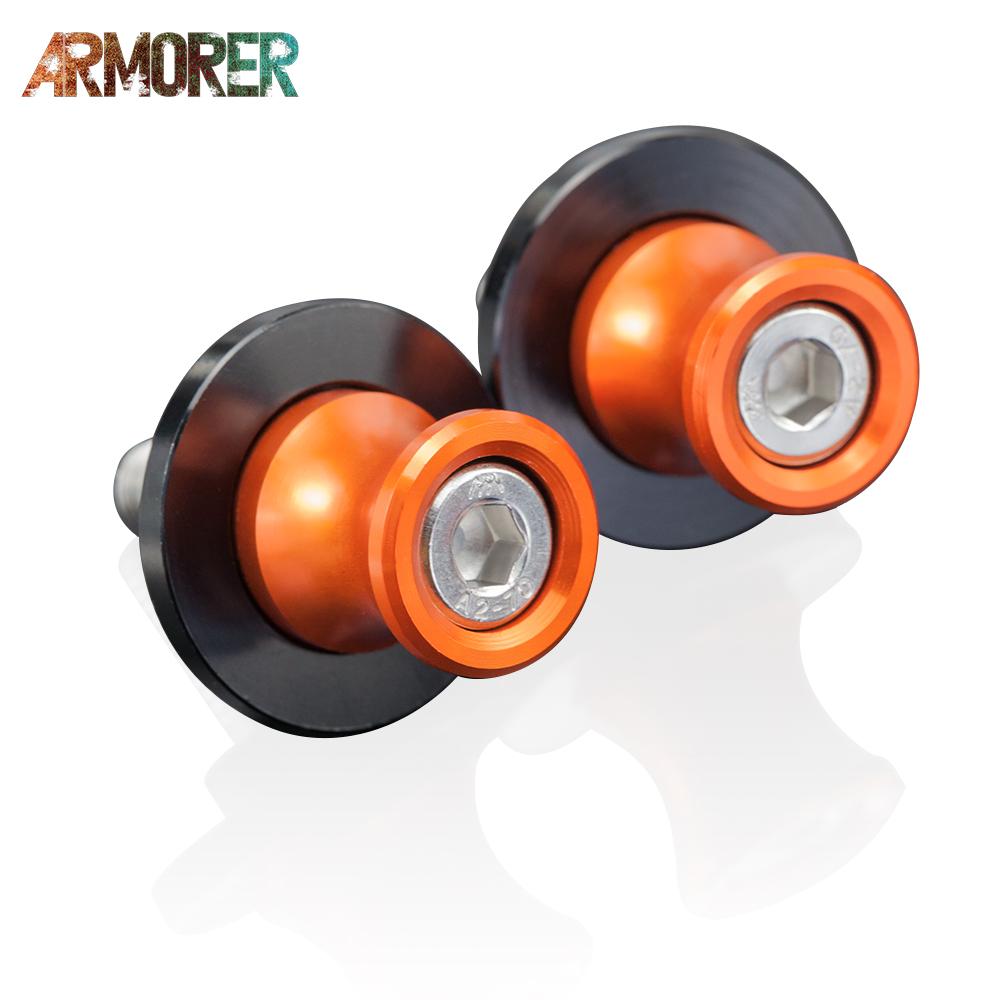 For KTM 1290 Super Adventure 390 790 1050 1090 1190 ADVENTURE ADV Motorcycle Accessories 10mm Swingarm Spool Slider Stand