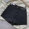 Women's High Waist Denim Shorts - Summer 2022, Slim Fit, A-Line, Elastic, Internet Celebrity Style