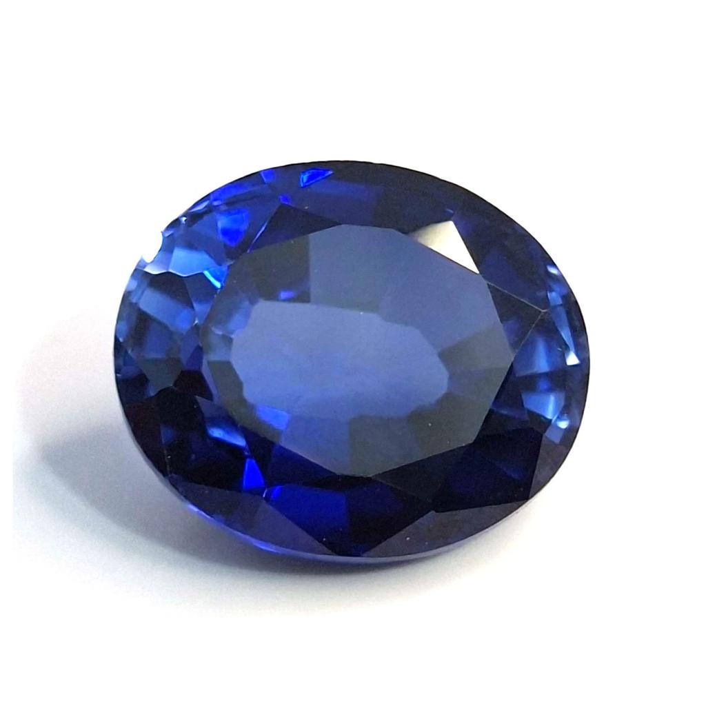 Oval Cut Natural Dark Blue Tanzanite 13-15 Ct Fabulous Certified Loose Gemstone