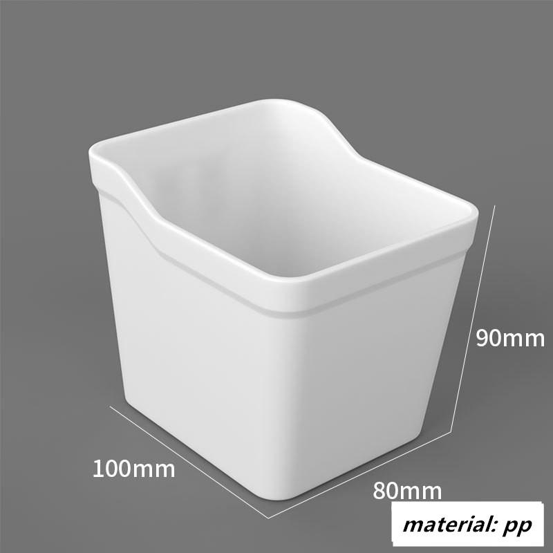 Punch-free Hole Board Vertical Desktop Wall Hanging Office Desk Storage Shelf Reading Room Desktop Kitchen Bathroom Storage Rack