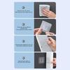 1-10Pairs Double-Sided Adhesive Wall Hooks Transparent Suction Cup Sucker Hooks Bedroom Kitchen Multi-Purpose Organizer Holders