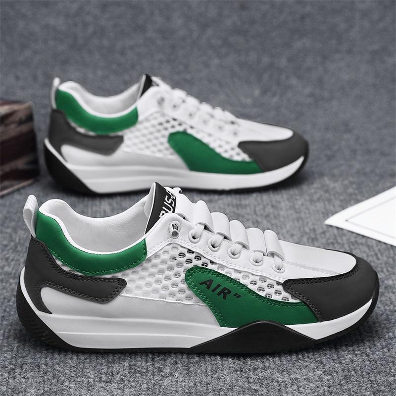 

Mesh Shoes Men s Forrest Gump Shoes Men s Large Mesh Hollow Men s Shoes Breathable Casual Sneakers Student Summer 2024 39