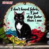 Metal Cat Wall Decor Tin Sign Gift For Friend 15x30cm Vintage Home Art