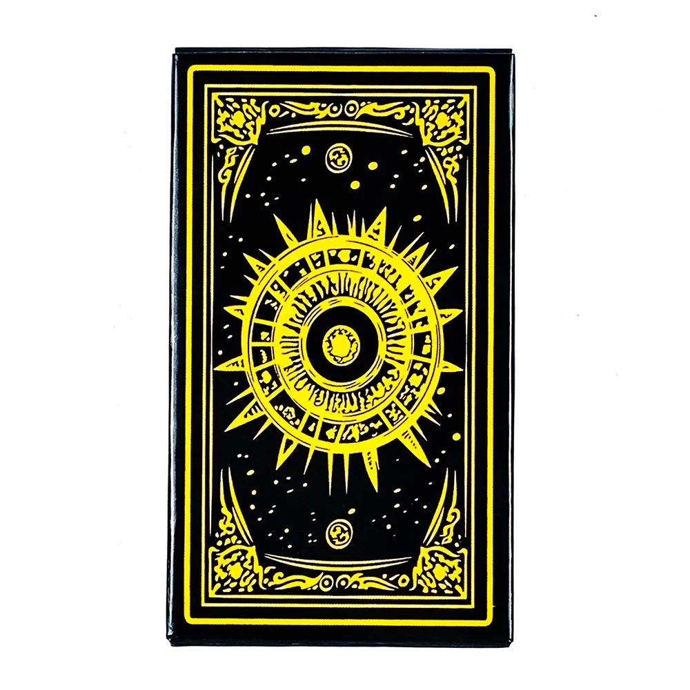 Russian Tarot Cards A 78 Deck Oracle Visions Divination Edition Borad Playing Games,Camping Game Halloween Christmas Gifts