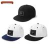 Unisex Versatile Korean Style Embroidered Flat Brim Hip Hop Cap - Trendy, Wide Brim Streetwear Hat for All Seasons