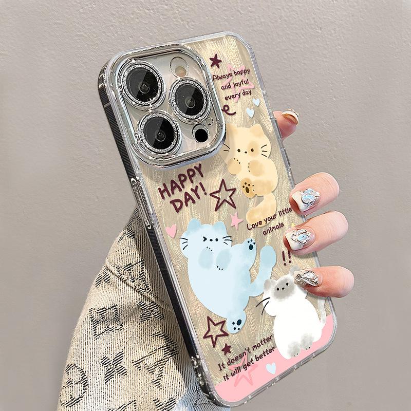 Applicable à Apple 16PROMAX Coque de téléphone Phoenix 15 Film d'objectif Full-pack 14 Sensation avancée 13 Anti-chute