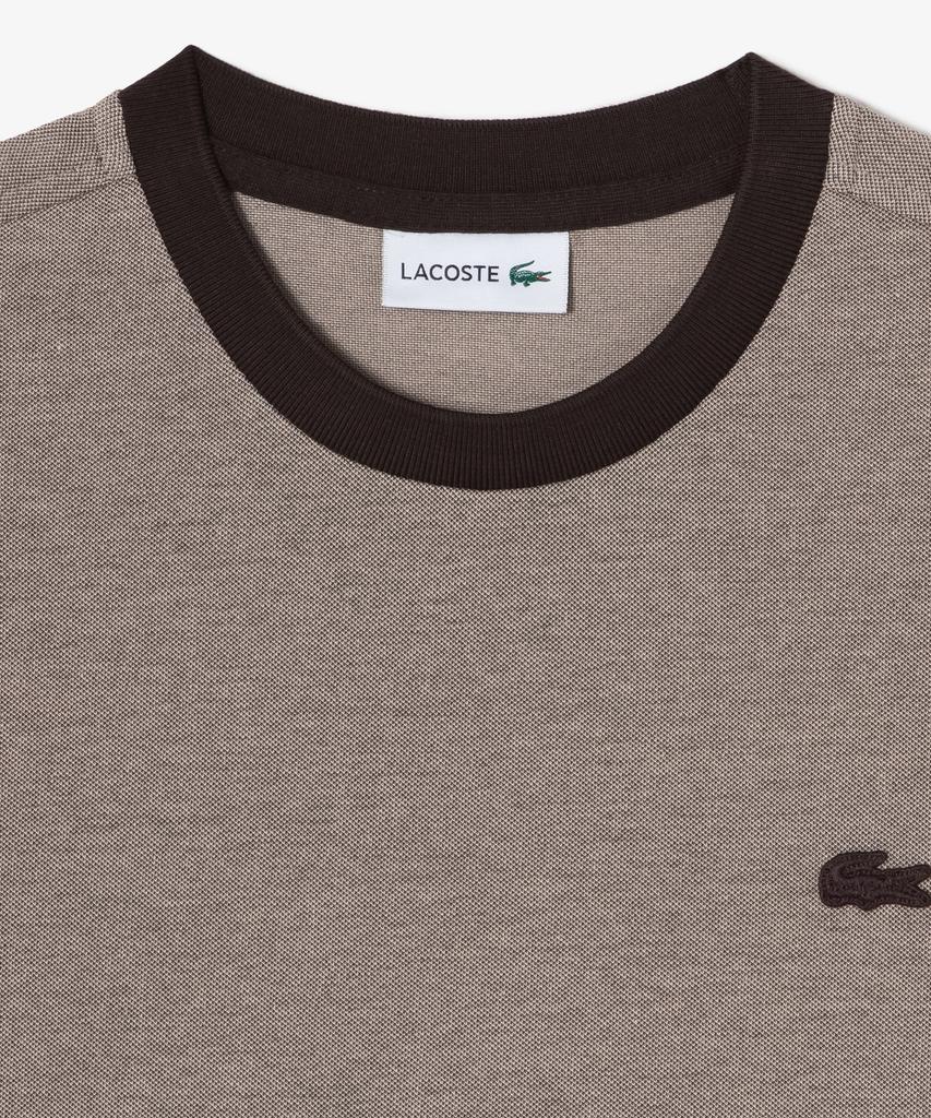 LACOSTE Men'S Lean Caviar Pique Short Sleeve T-Shirt Th742E-56G Lfa
