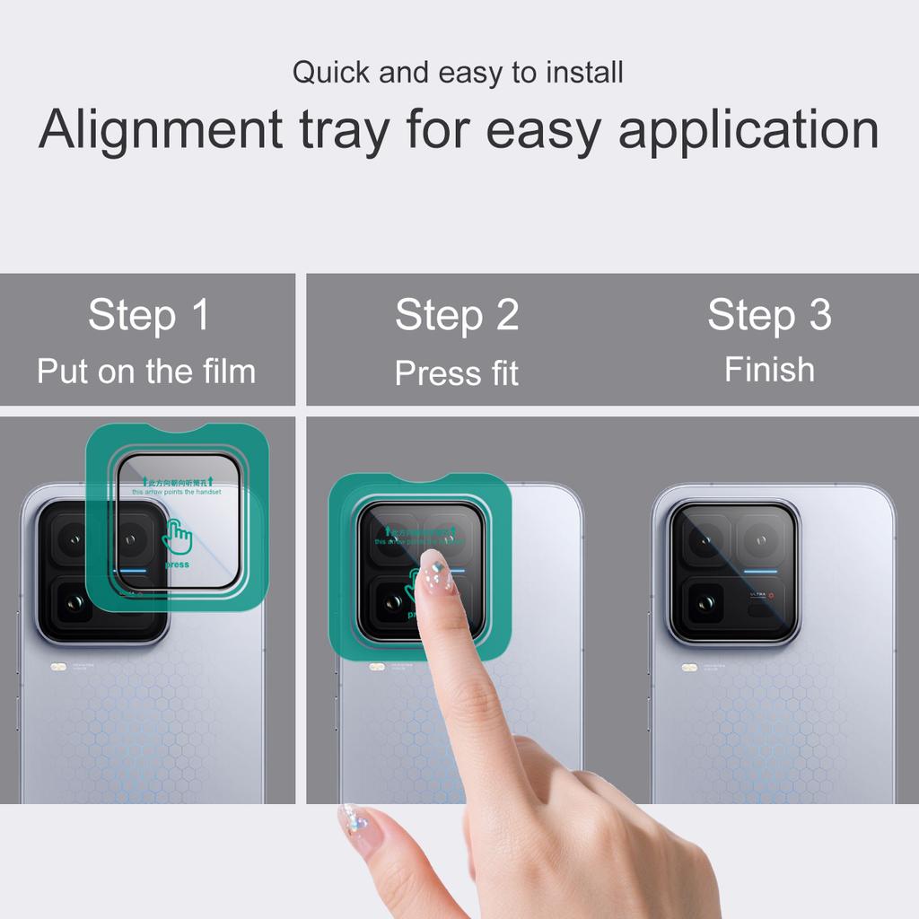 For iQOO 15 Ultra 5G Glass IMAK High Definition Glass Lens Film Self-positioning Version
