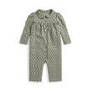 Baby Girls Floral Cotton Interlock Coverall Cwpoopcf3320101999