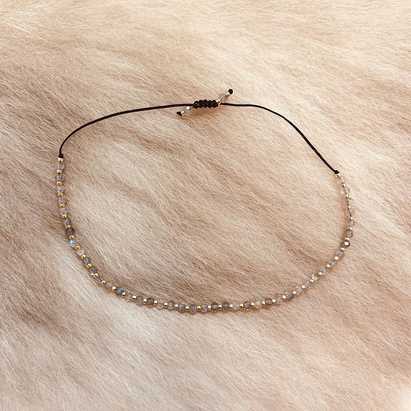 

Викико Любовь 2*3 Полый Бусина Девушка Лунный камень Natural Moonstone Element