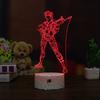 3d Led Lamp Night Light 7 Color Usb Touch Table Desk Lamp Art Kid Gift