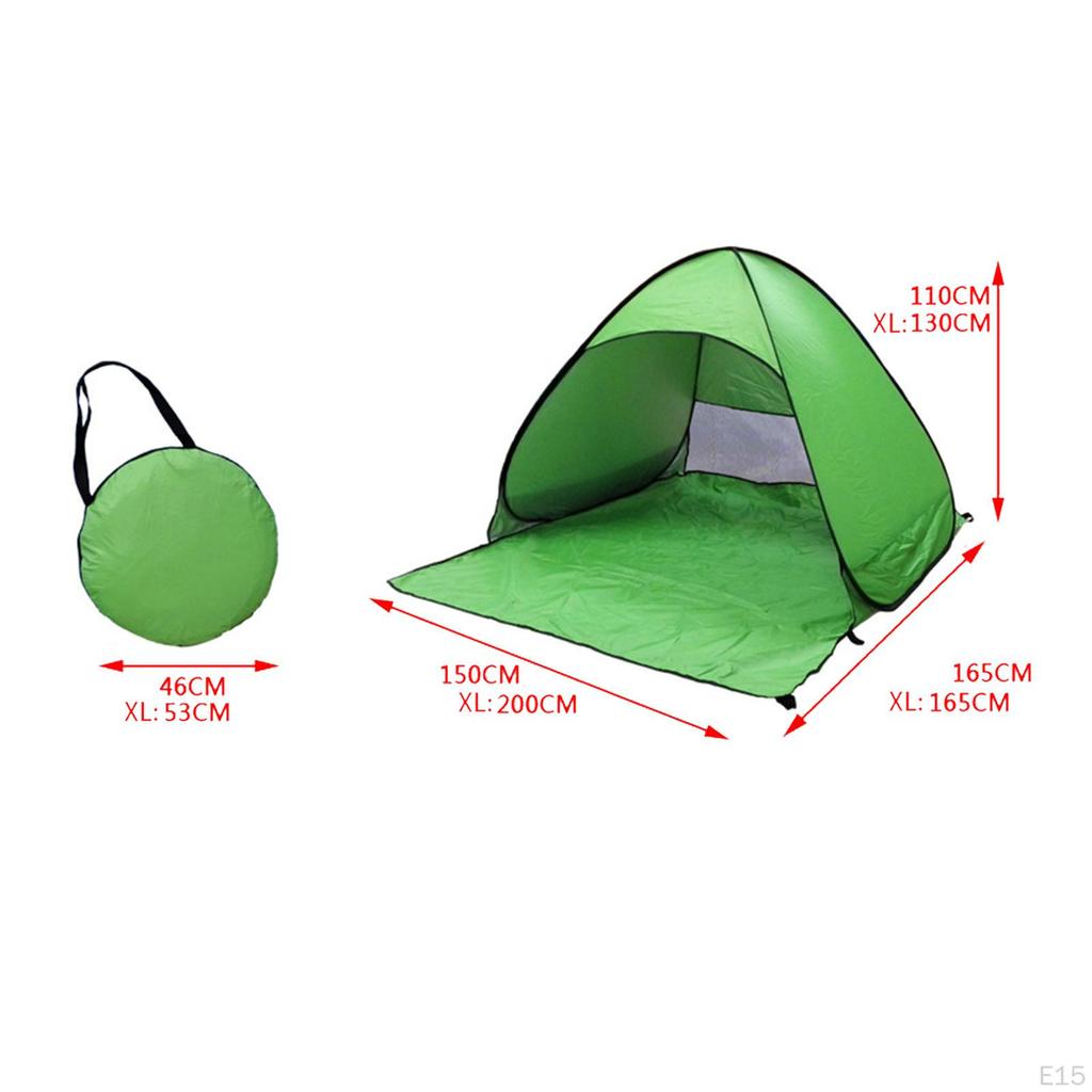 Beach Tent ,Pop up with Carry Bag , ,SUN Protection, Windproof Camping Sun Shelter for