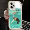 Summer Sea Turtle Cute Soft Phone Case for Xiaomi Poco X7 X6 X5 Pro X4 Gt X3 F7 Ultra M8 M7 Redmi 15C 15 14C 13 13C 12 12C 10 10