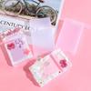 Transparent Plastic Storage Box Pocards Small Card Storage Box Cigarette Case