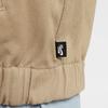 Nike Jacket Solid Color Lapel Zipper Loose Kids Jackets Khaki Light-Redwood FN9214-247