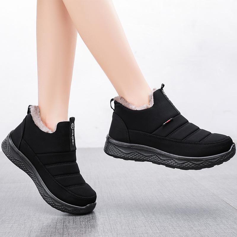 Fashion Women's Boots Unisex Winter Shoes 2024 Women Waterproof Snow Boots Female Slip On Casual Shoe Plush Footwear Men's Ankle Botas