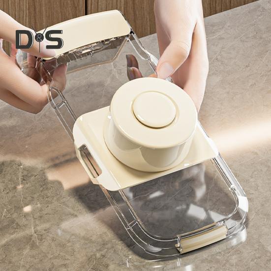 Obst- und Gemüseschneider, Edelstahl, Lebensmittelschneider, Slicer, multifunktionaler Veggie-Chopper, Shredder, Küchenhelfer