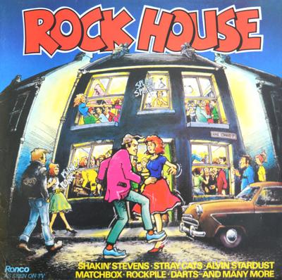 LP platňa RÔZNI - Rock House RTL2061 Ronco 1981 UK Rock Použitý